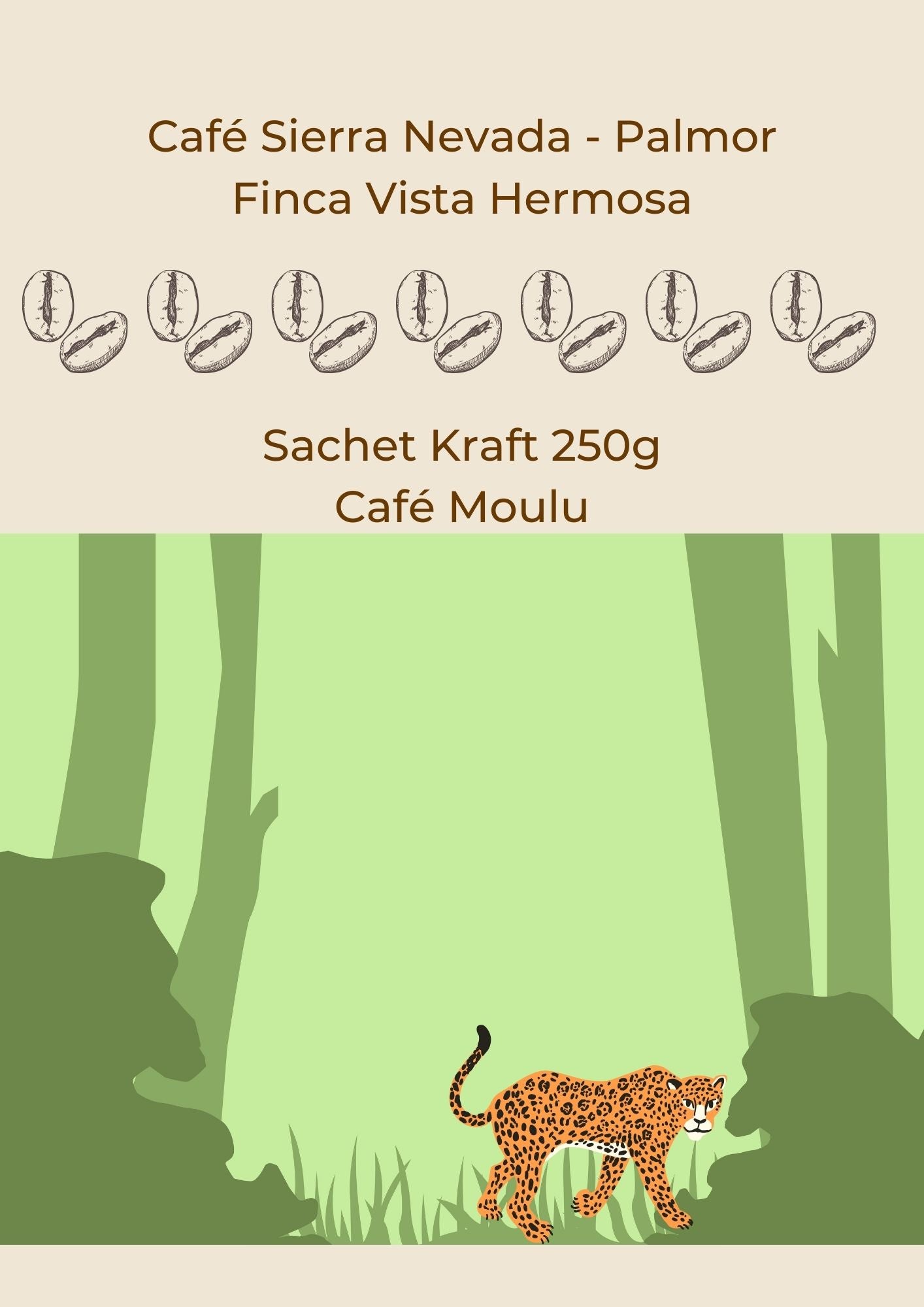 Café Sierra Nevada - Finca Vista Hermosa - Café Moulu
