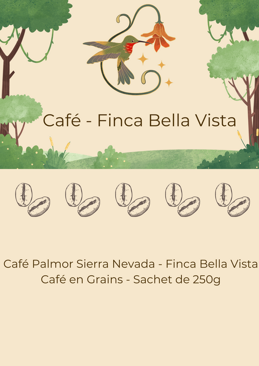 Café Palmor Sierra Nevada - Finca Bella Vista  - Café en Grains